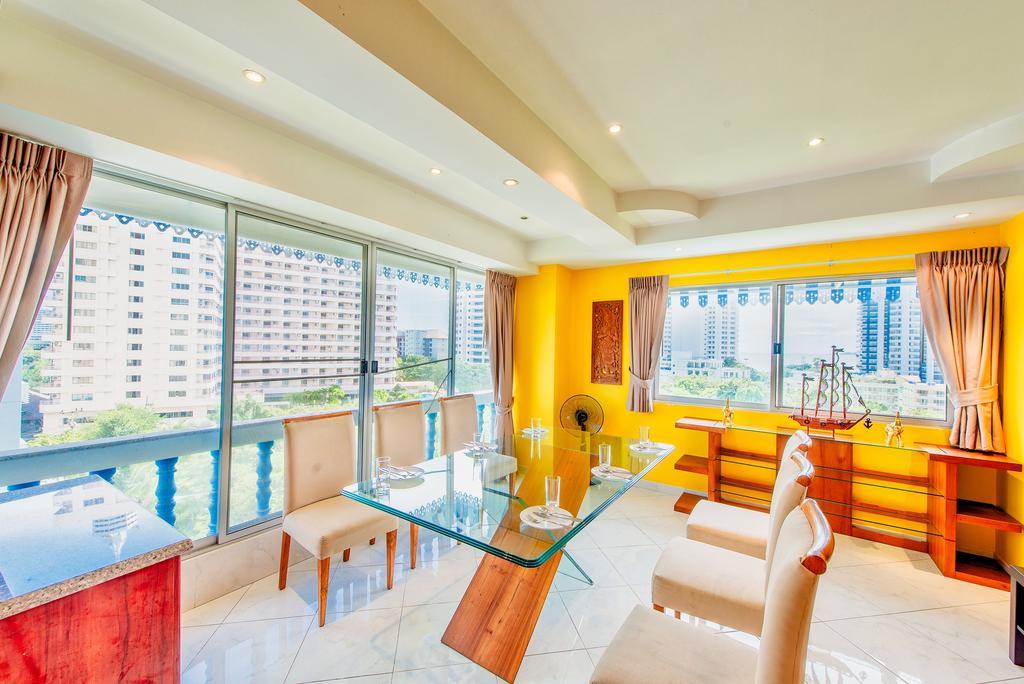Ruamchok Ocean View Apartment Pattaya Exterior foto