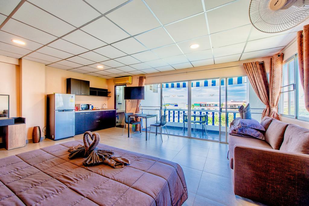 Ruamchok Ocean View Apartment Pattaya Exterior foto